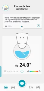 ico app water index état de l'eau 