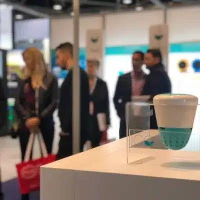 Ondilo booth at the Piscine Global 2018 exhibit