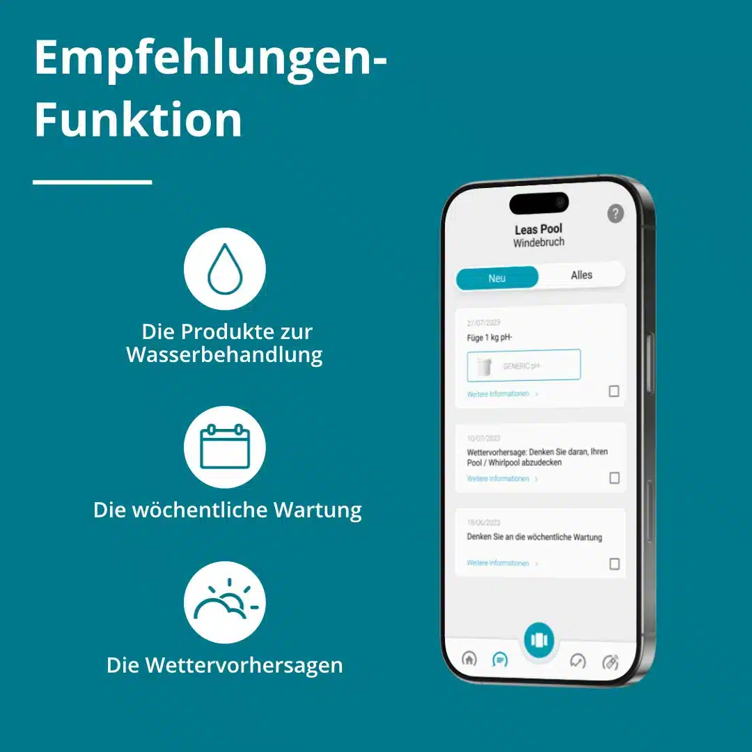 ICO-Empfehlungen für die Aufrechterhaltung einer optimalen Schwimmqualität in Ihrem Pool oder Spa