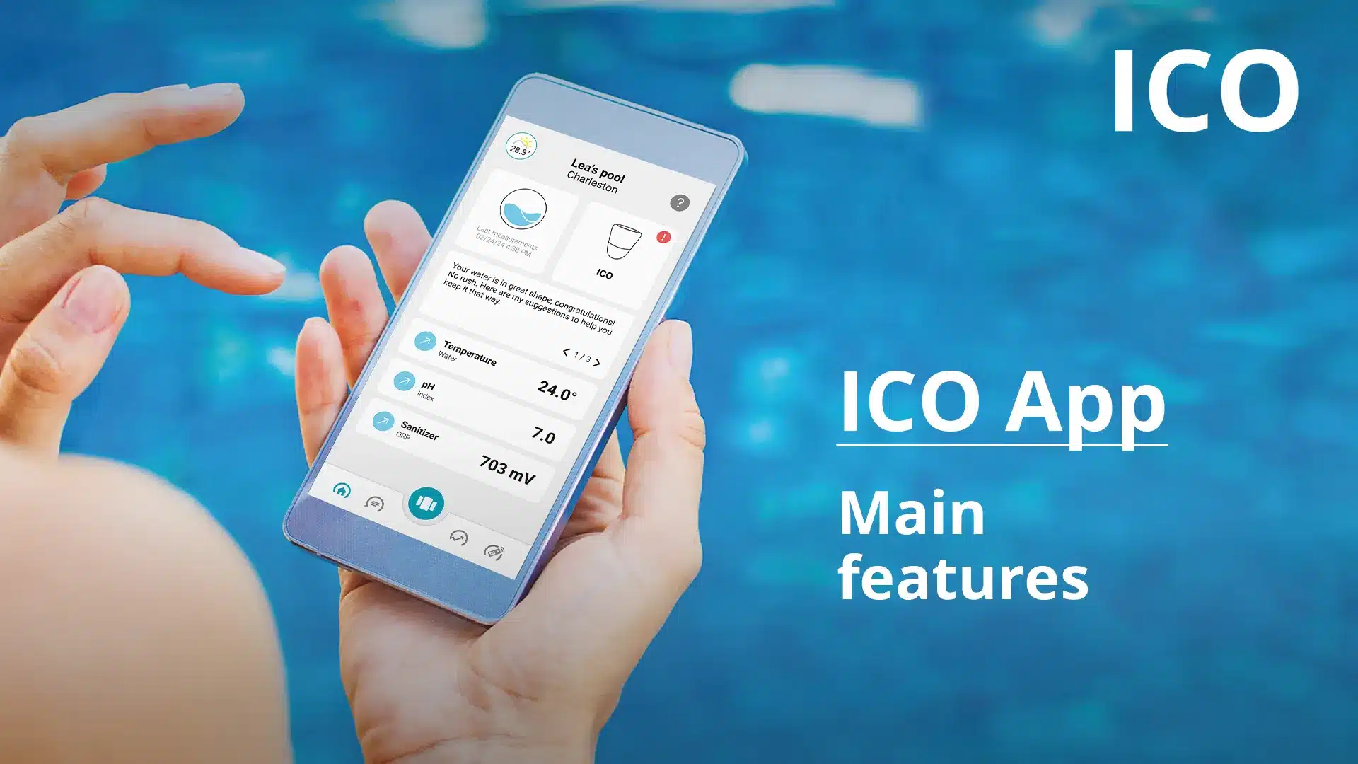 Vidéo pour découvrir les fonctionnalités principales de l'application ICO, compatible avec ICO pool et ICO spa