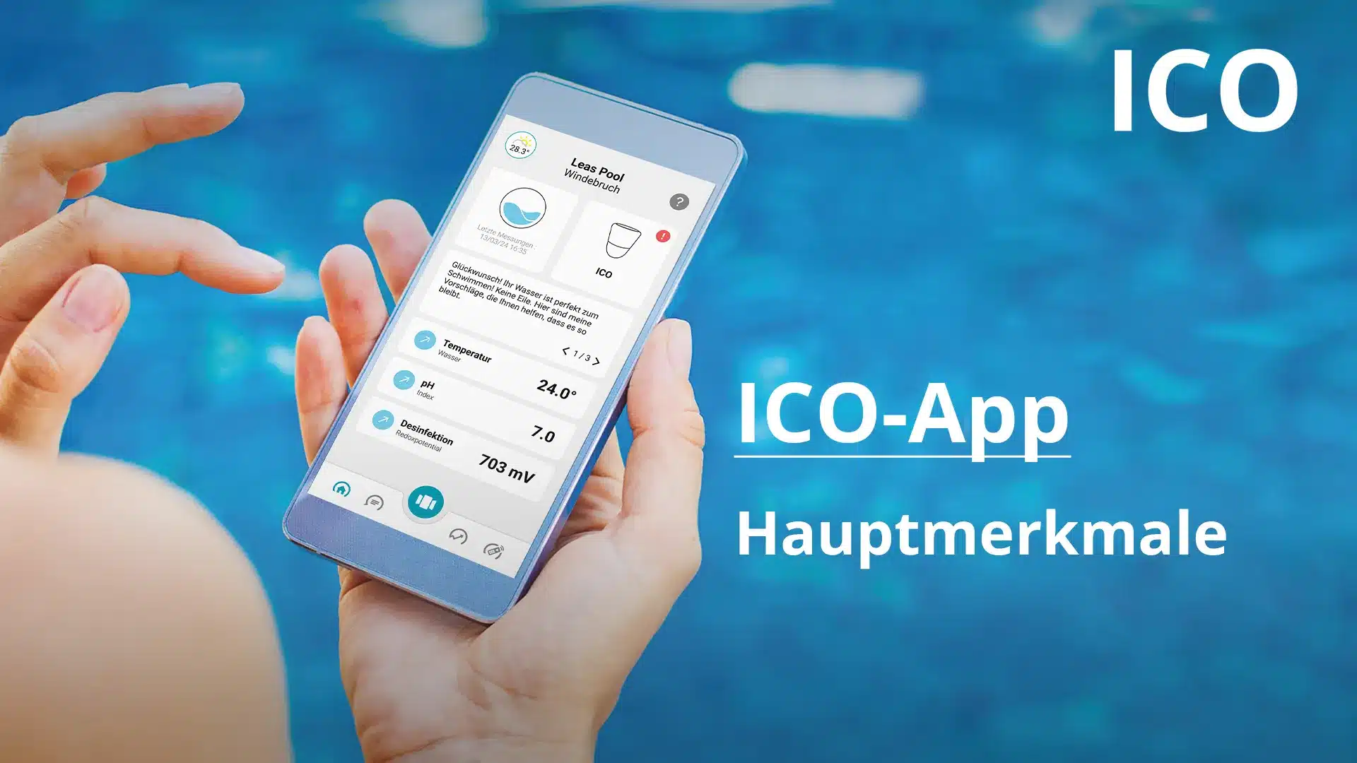 Vidéo pour découvrir les fonctionnalités principales de l'application ICO, compatible avec ICO pool et ICO spa